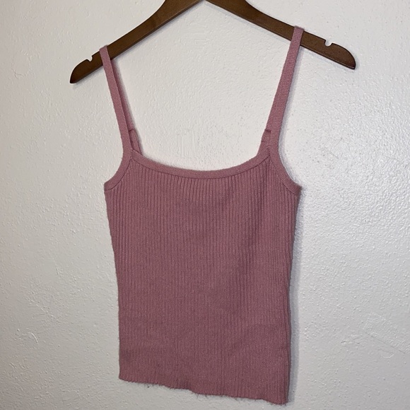 Astr The Label Ribbed Tank with Adjustable Straps - Picture 3 of 7
